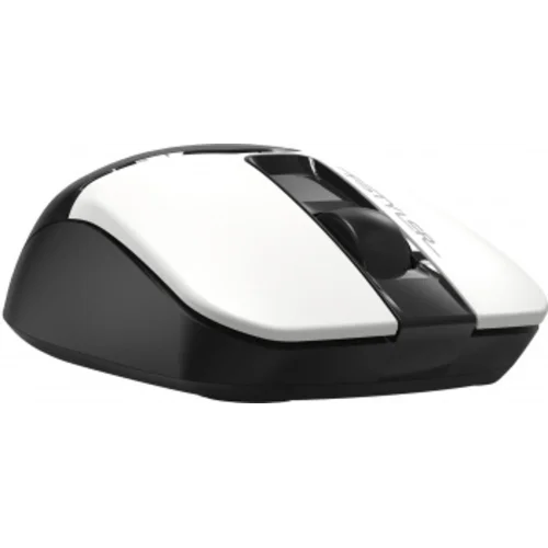 Мышь A4Tech Fstyler FG12 Panda белый/черный оптическая (1200dpi) беспроводная USB (3but)